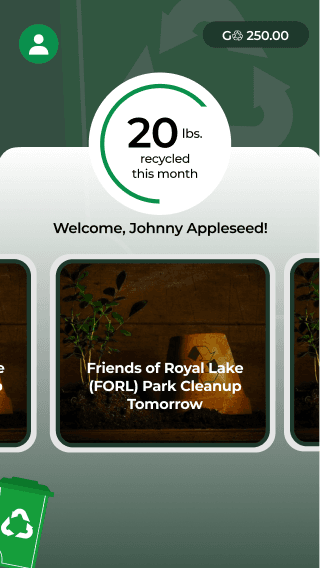 Greencoin info section