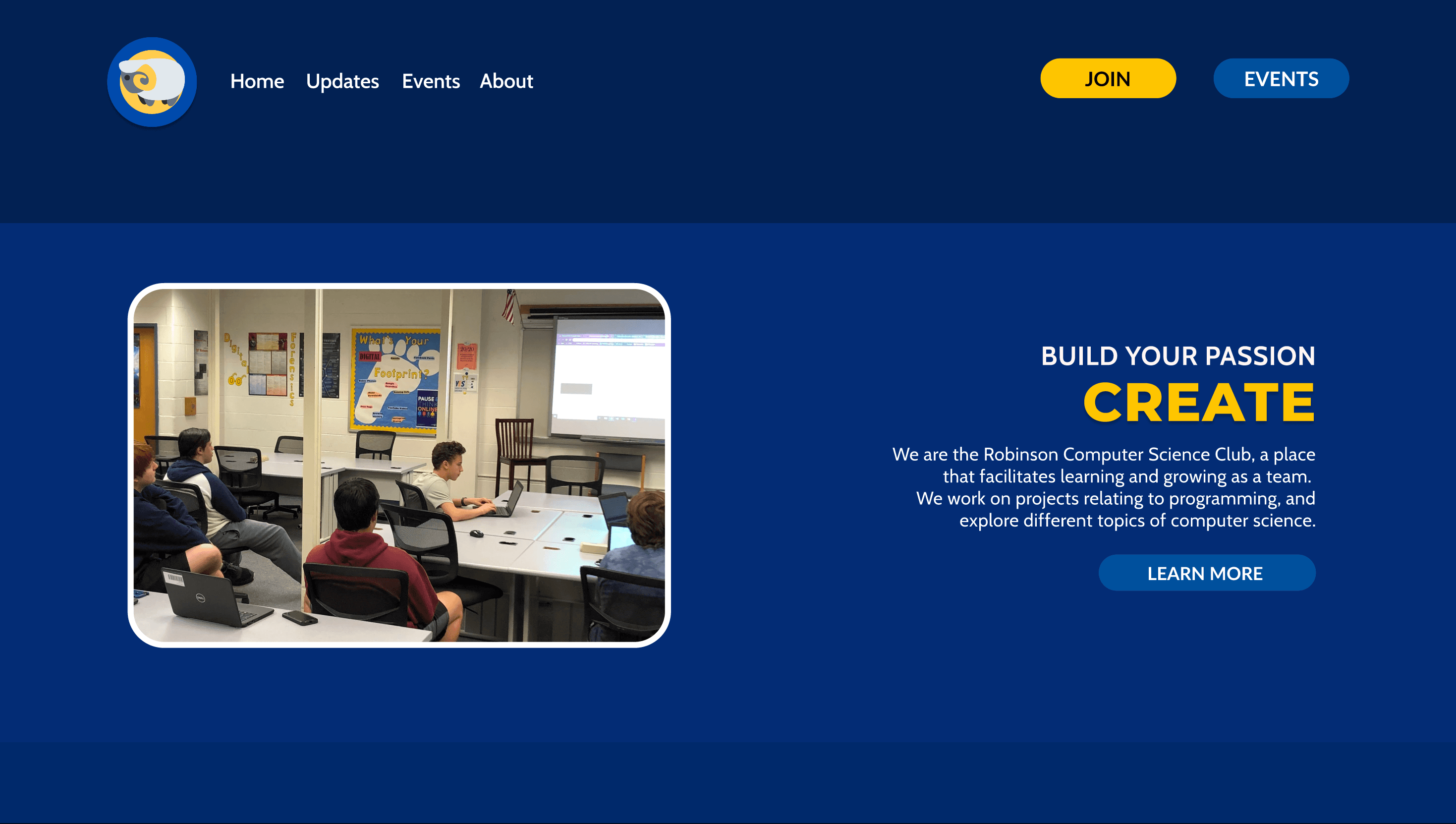 JWR Computing create event