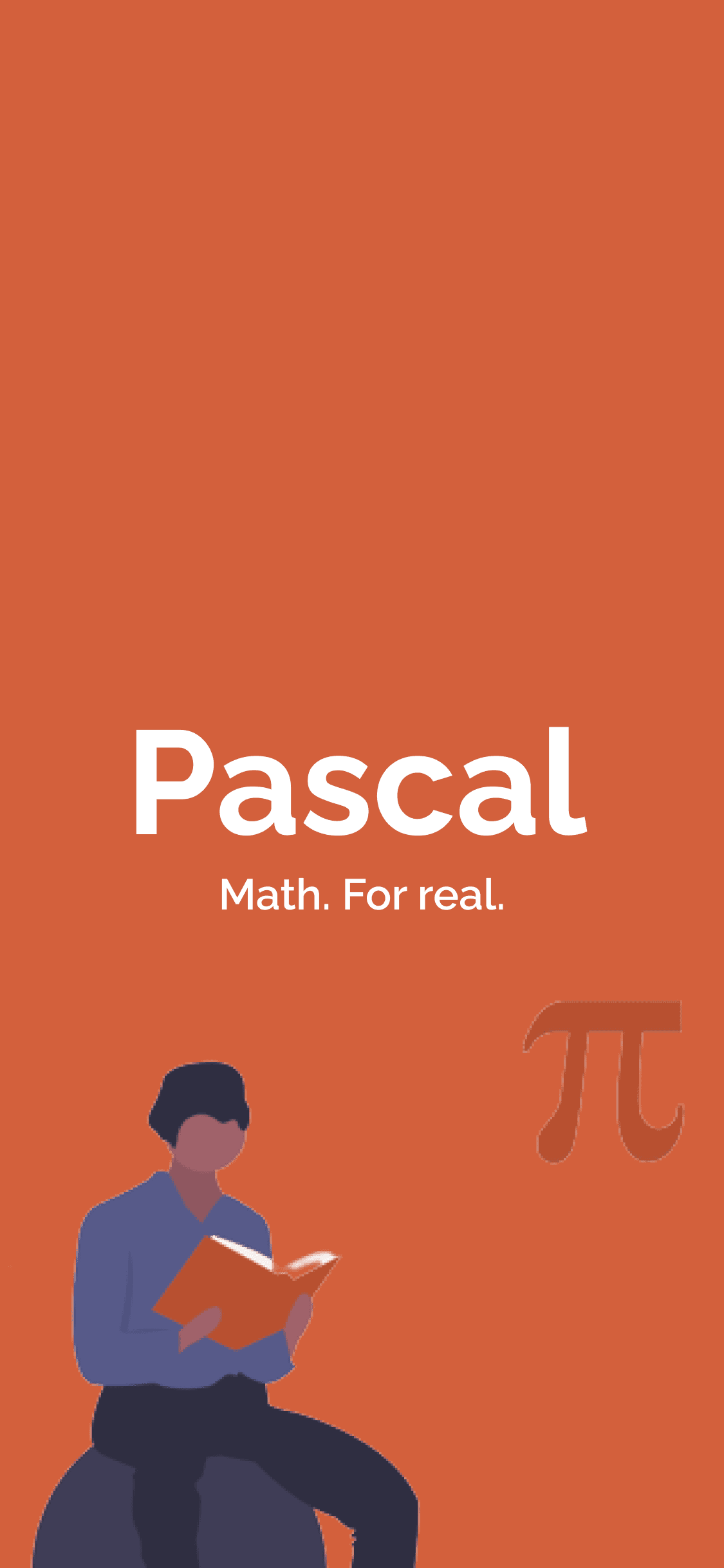 Pascal landing page showcasing the final product