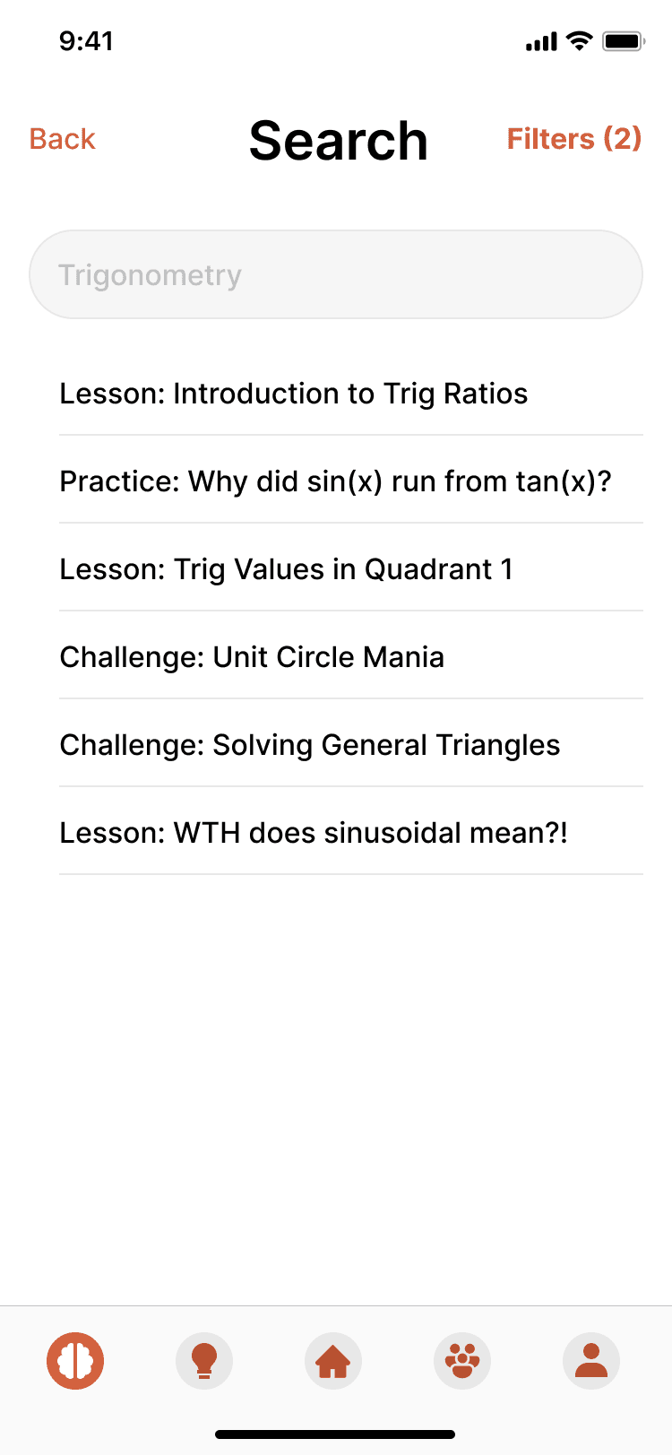 Pascal search functionality